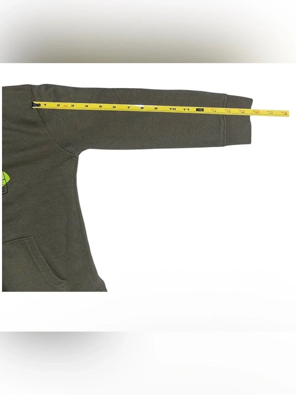 Under Armour Kids Hoodies in Olive Green & Light Heather Gray